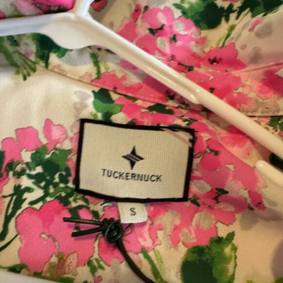 Tuckernuck Gossamer Pink Hydrangea Callahan Shirt Dress - Picture 5 of 12